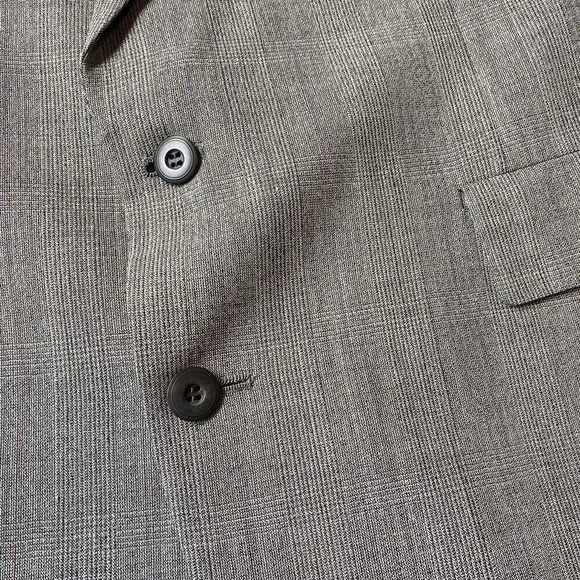 Strathmore By Anderson Little Suits 2 Button Blazer Jacket Pants Set Men 44 Long - Picture 10 of 11